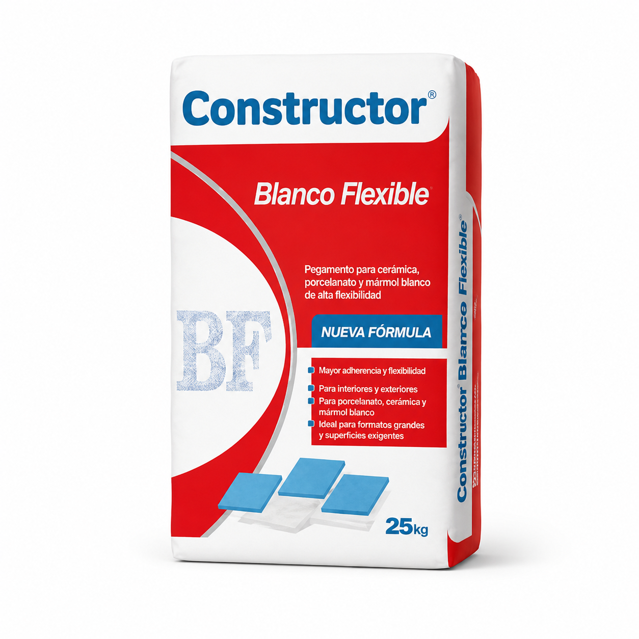 Pegamento Blanco Flexible Constructor 25 kg